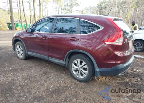 2013 Honda Cr-V Ex-L from USA, damaged, VIN 5J6RM3H70DL037403